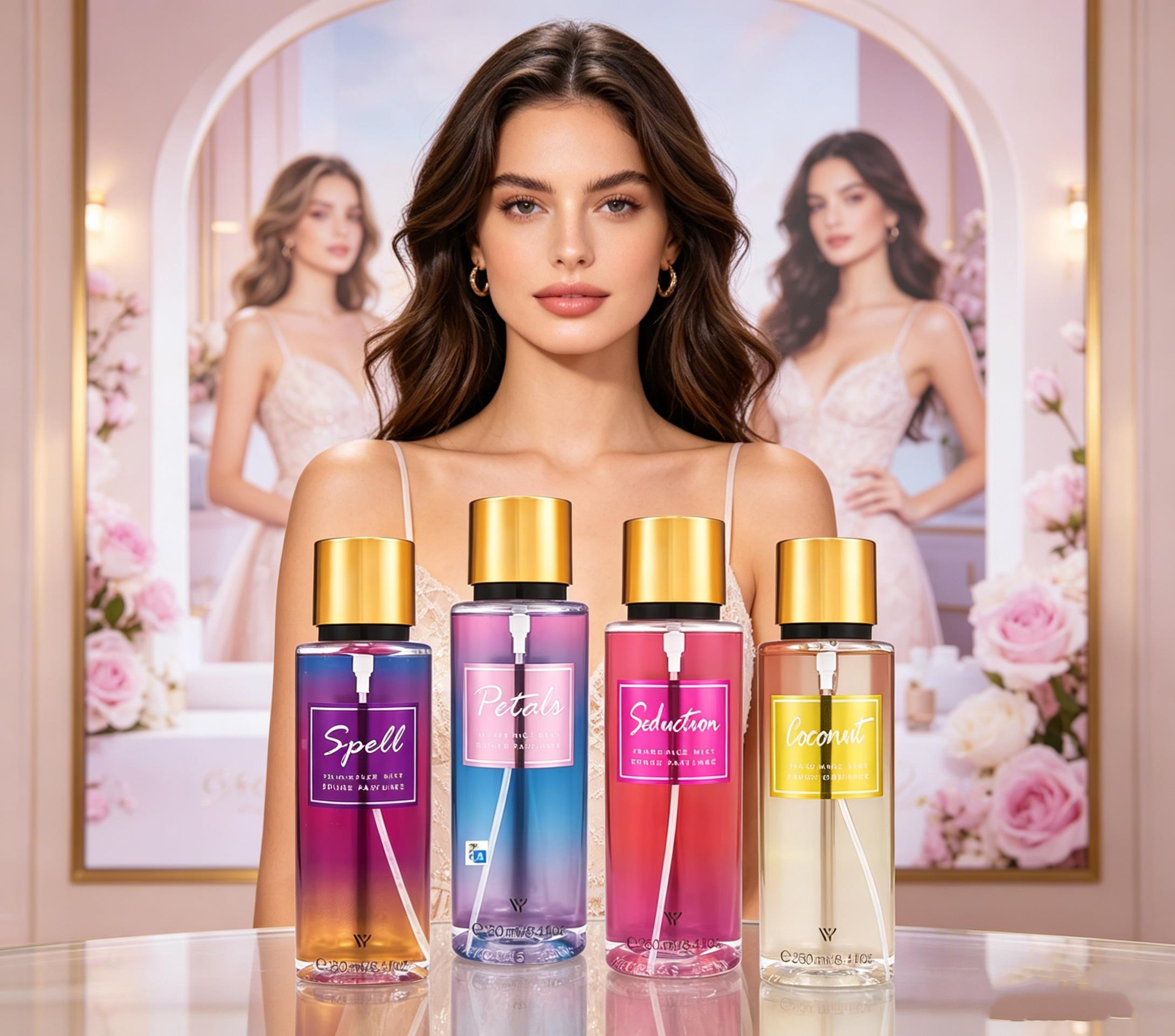 Home Fragrance No 4 - 250ml Body & Car Perfume Spray,