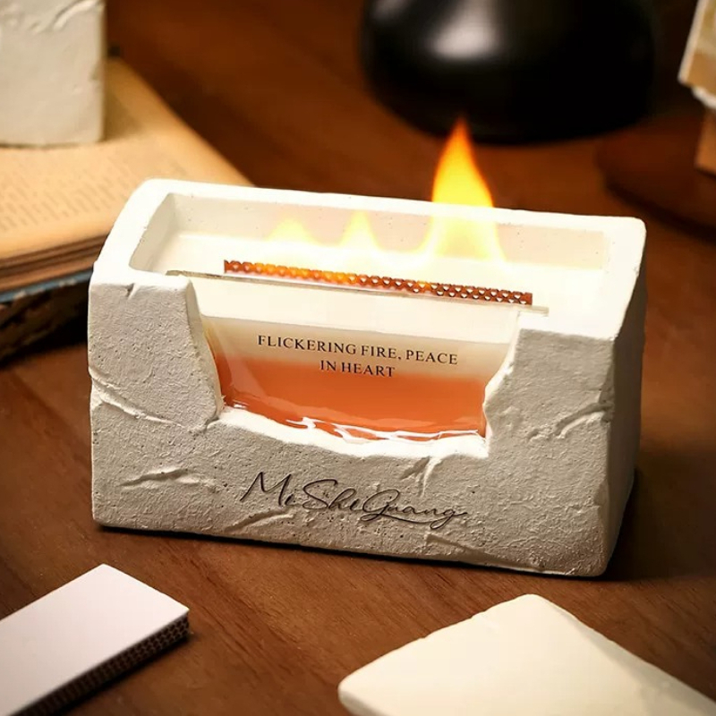 Fireplace Scented Candle, Entr - Home Fragrance Best ulasan dan harga