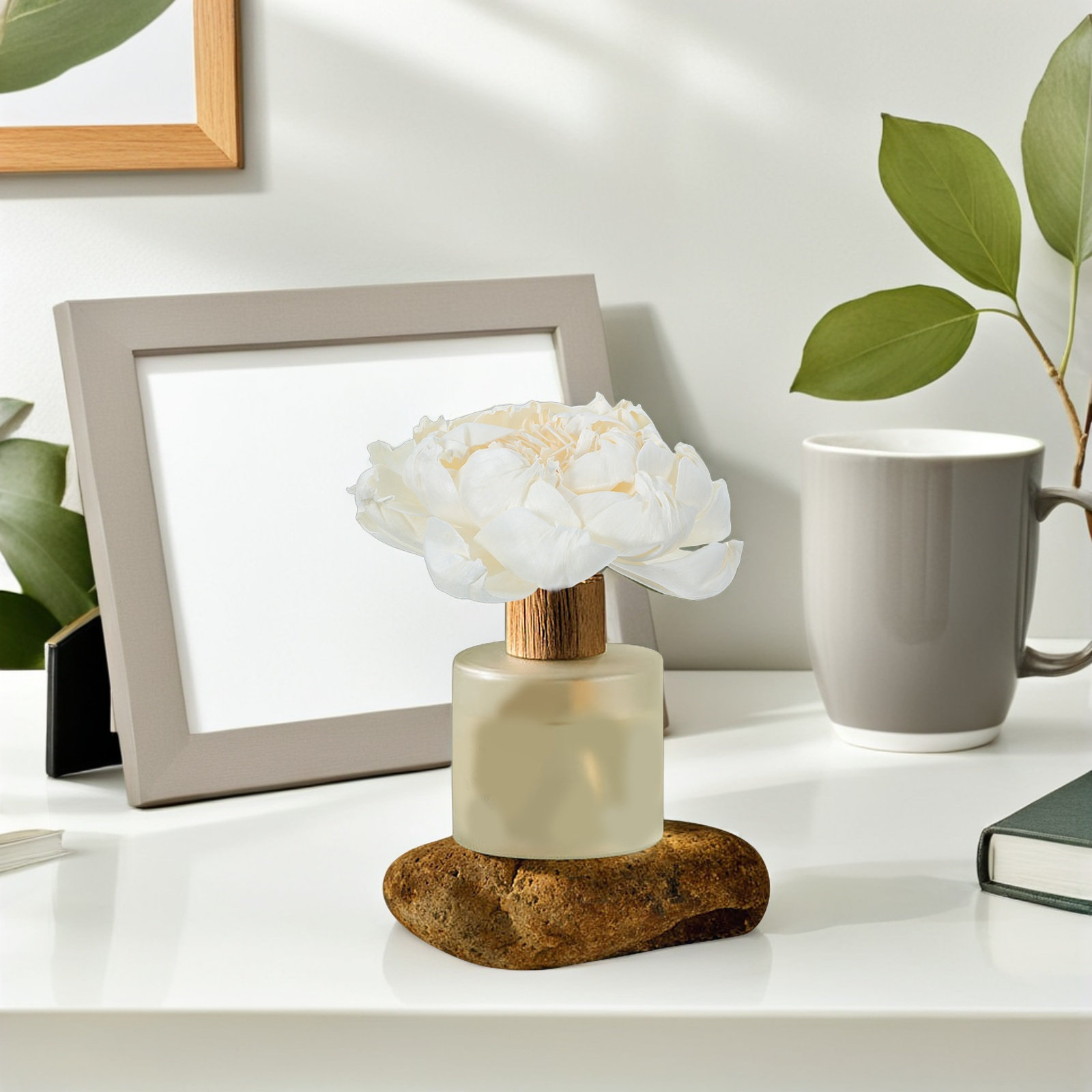 Peony Head Fragrance Diffuser  - Fragrance Home Decor ulasan dan harga