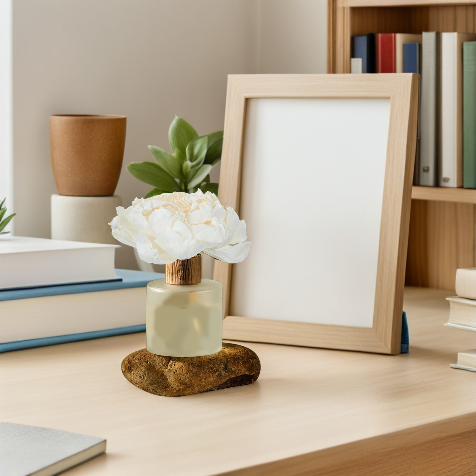 Peony Head Fragrance Diffuser  - Fragrance Home Decor ulasan dan harga
