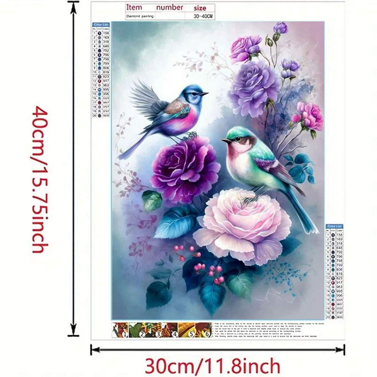1 Set of Bird Song Flower Frag - Fragrance Home Decor ulasan dan harga