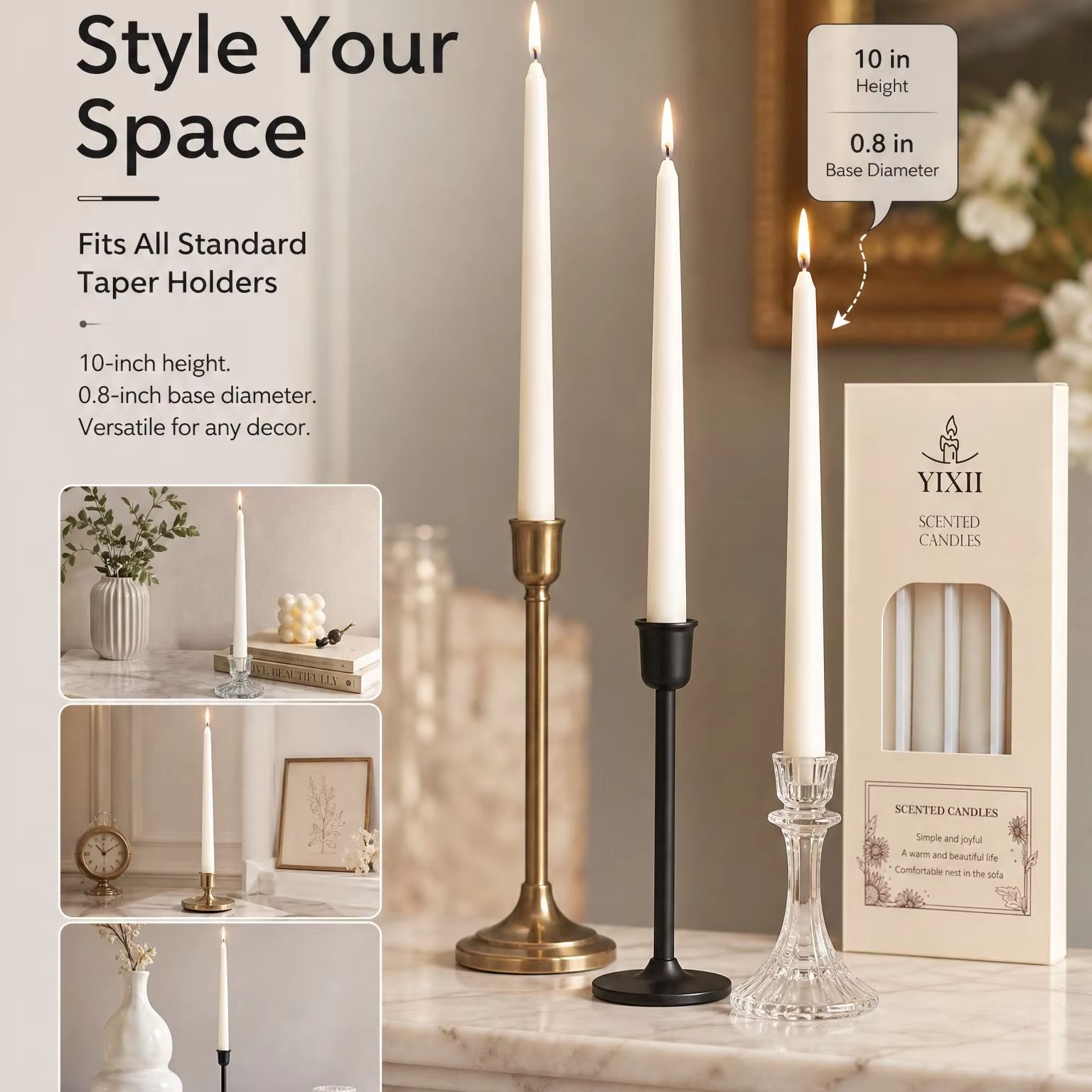 4 Pieces Vertical Striped Long - Home Fragrance No 4 ulasan dan harga