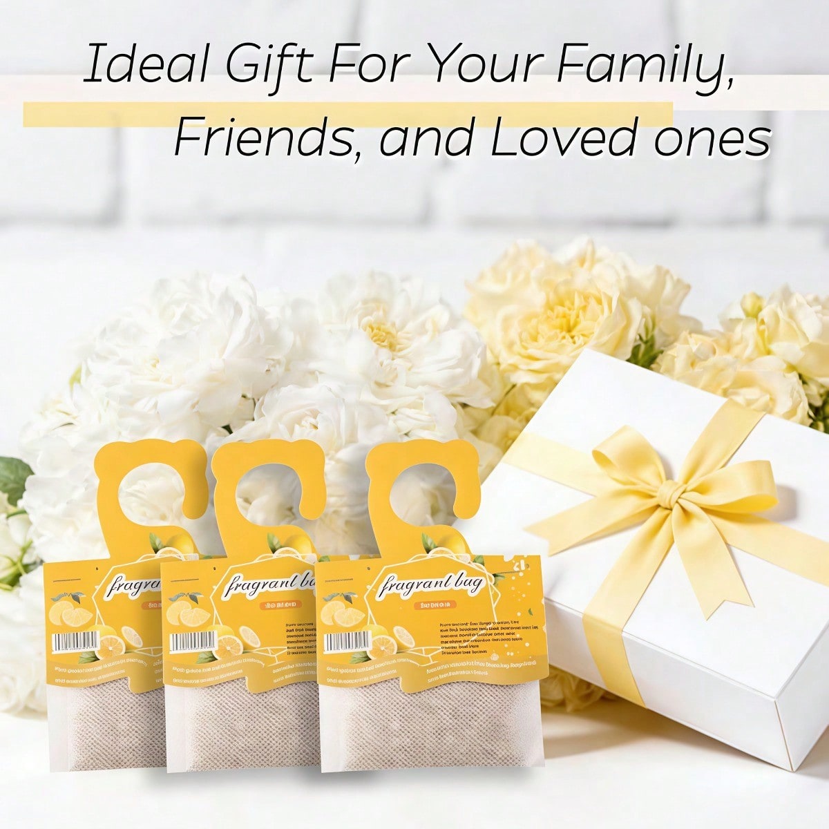 Hanging Lemon Scented Sachets, - Fragrance Home Decor ulasan dan harga