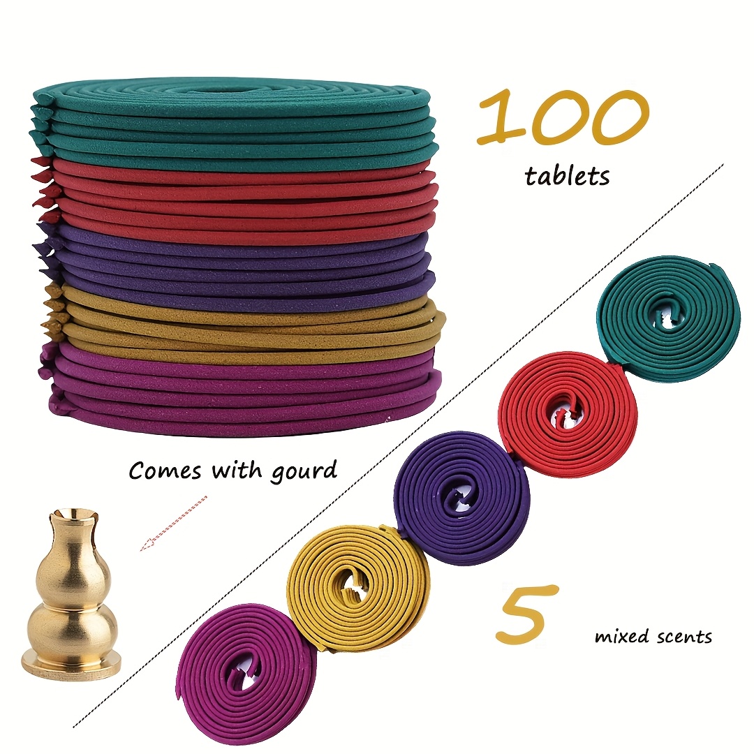 100 Pieces of Mixed Spiral Aro - Home Fragrance Best ulasan dan harga