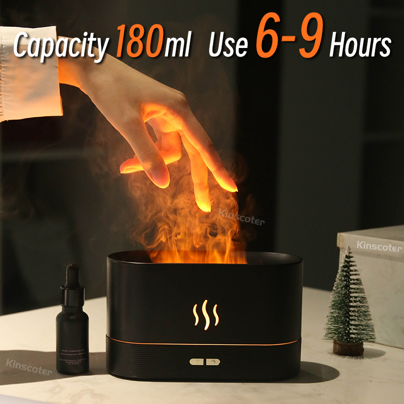 USB Desktop Flame Aroma Diffus - Home Fragrance Products ulasan dan harga