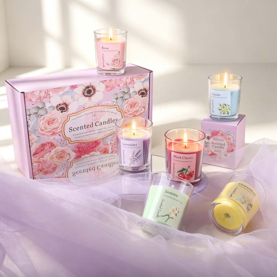 Aromatherapy Scented Candle Gi - Fragrance Home Decor ulasan dan harga