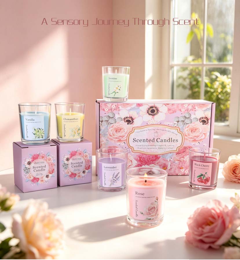 Aromatherapy Scented Candle Gi - Fragrance Home Decor ulasan dan harga