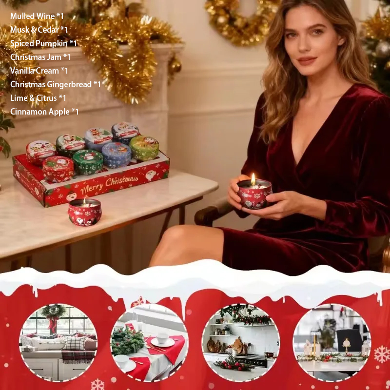 Delicate Gift Box Christmas Sc - Home Fragrance No 4 ulasan dan harga