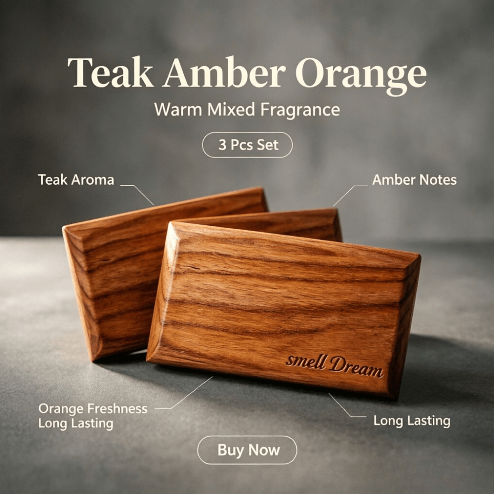 Car Air Freshener Teak Amber O - Fragrance Home Decor ulasan dan harga